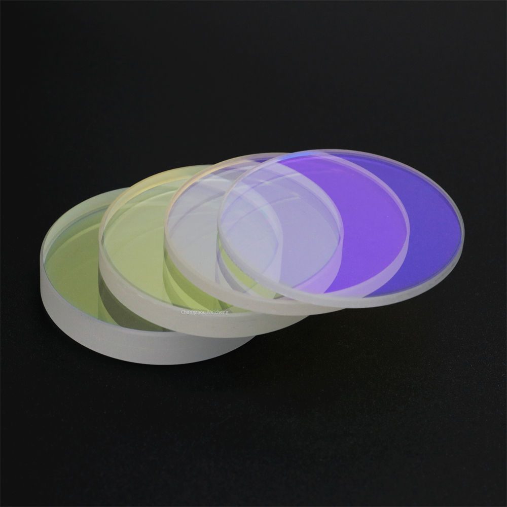 18 mm Fused Silica Round Optical Window, HR Coated — image 1