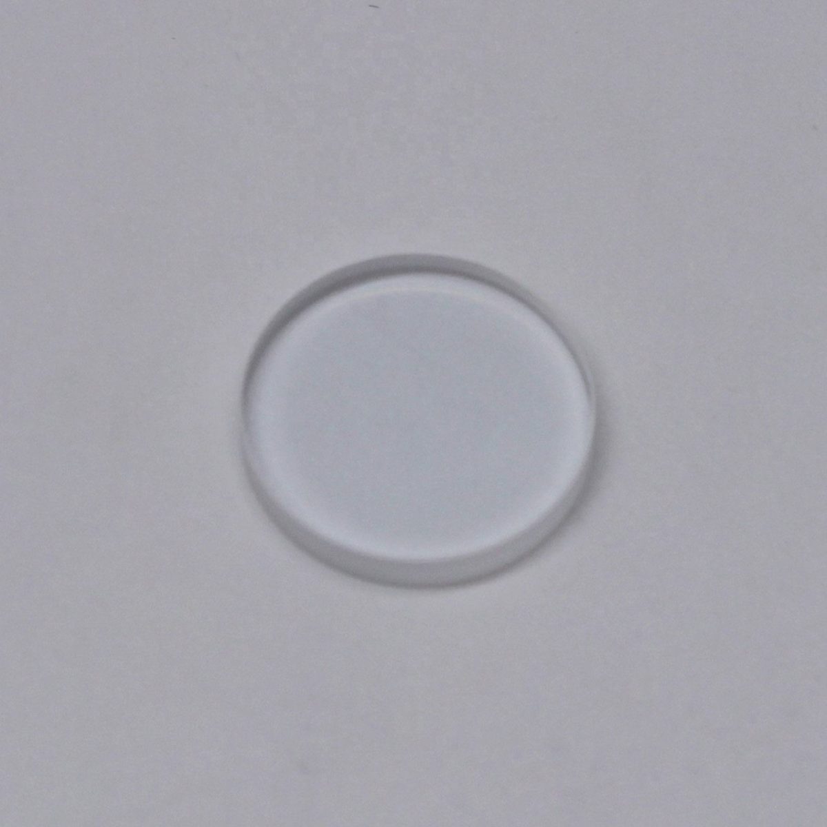 19x3 mm Fused Silica Round Optical Window, AR Coated — image 1