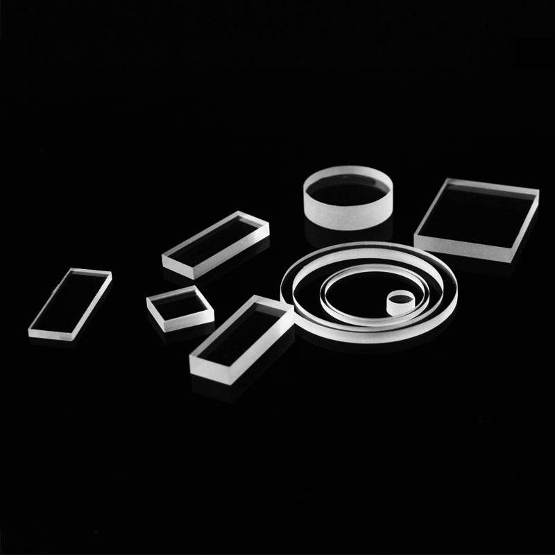 1x4 mm Fused Silica Round Optical Window — image 1