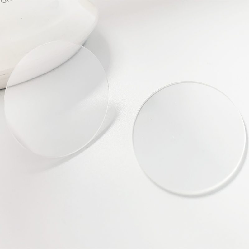 1 mm Fused Silica Round Optical Window, AR Coated — image 1