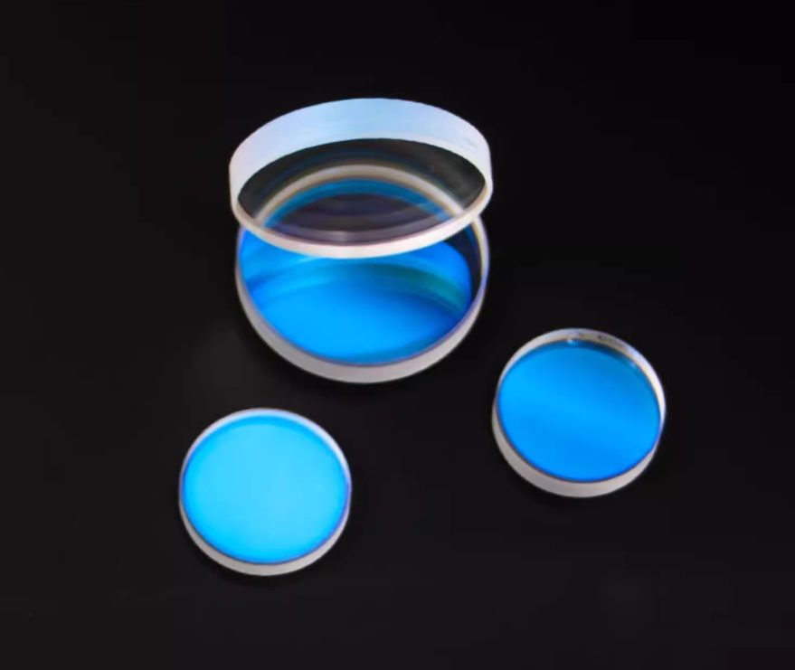 1 mm Fused Silica Round Optical Window, AR Coated — image 1