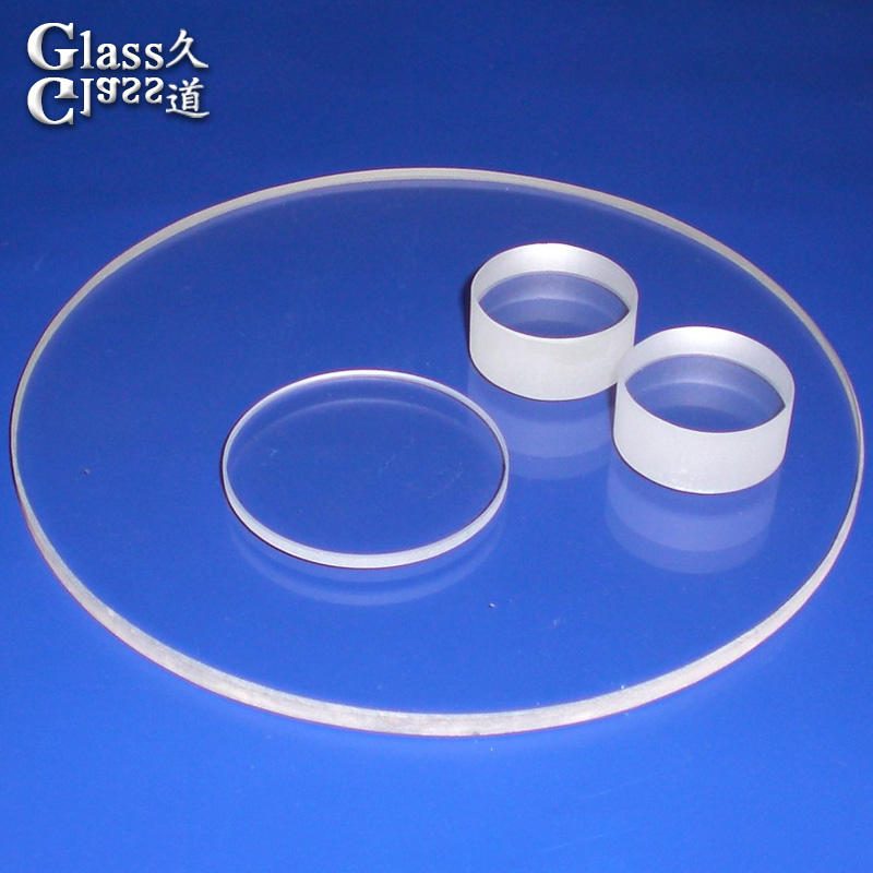 1 mm Fused Silica Round Optical Window, AR Coated — image 1