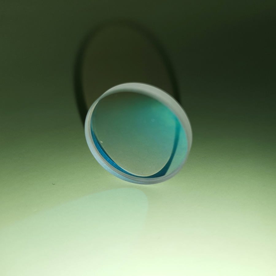 20 mm Fused Silica Round Optical Window, AR Coated — image 1