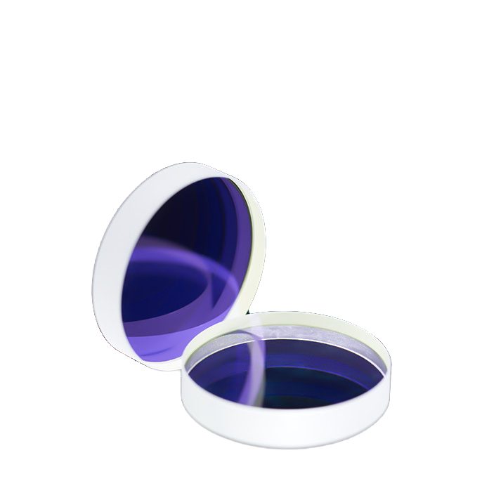 36x3 mm Fused Silica Round Optical Window, AR Coated — image 1