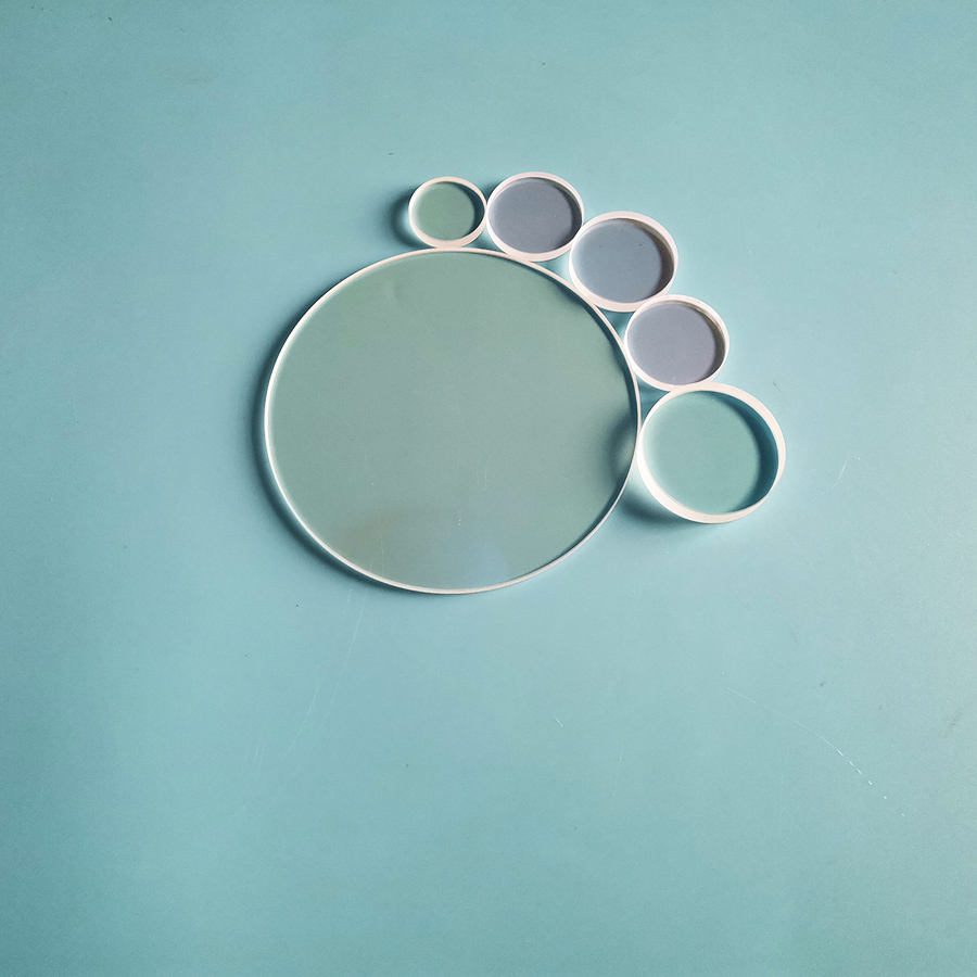 3 mm Fused Silica Round Optical Window, AR Coated — image 1