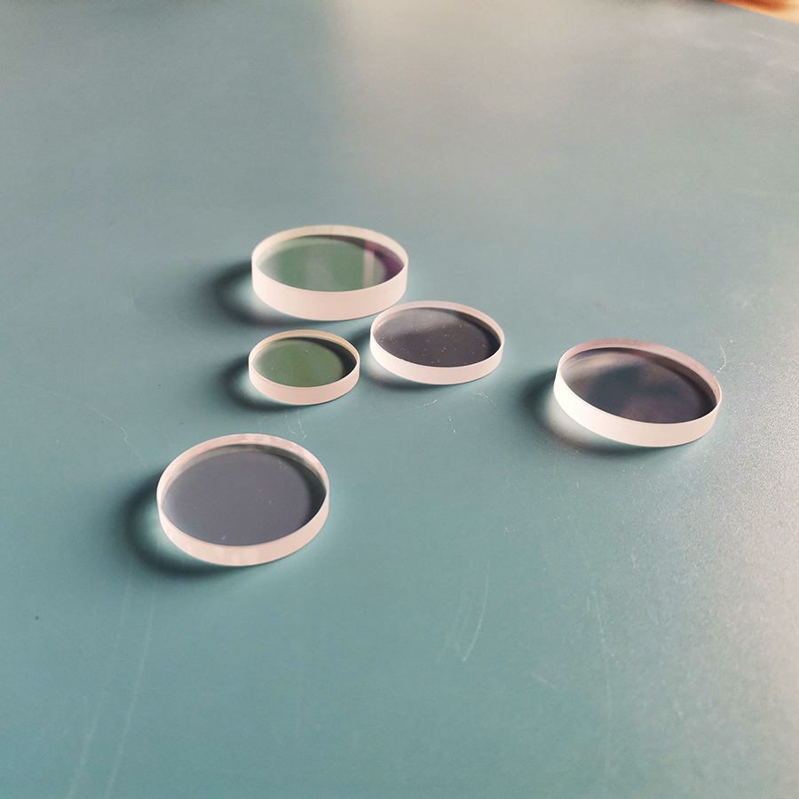 3 mm Fused Silica Round Optical Window, AR Coated — image 1