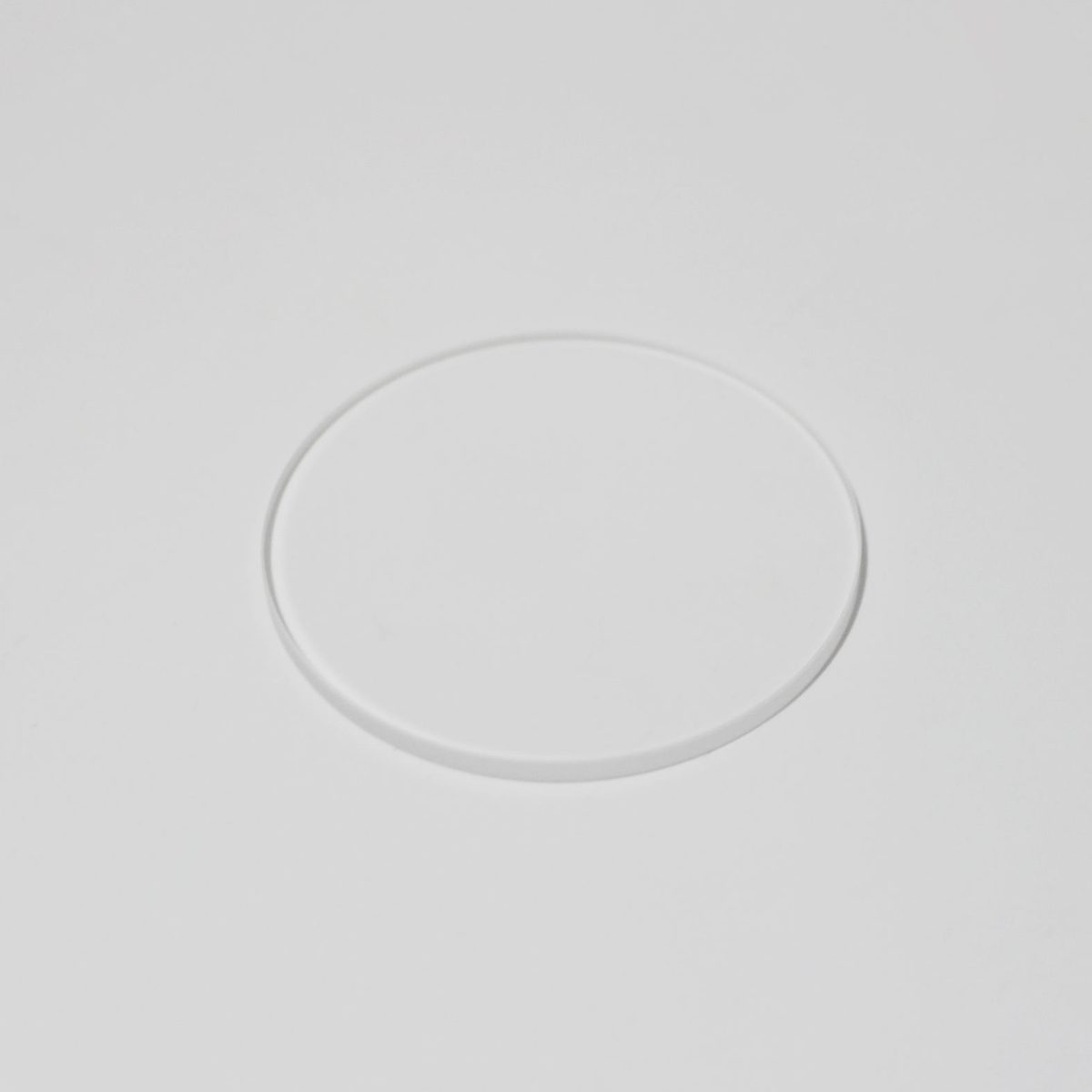 40x0.1 mm Fused Silica Round Optical Window, AR Coated — image 1