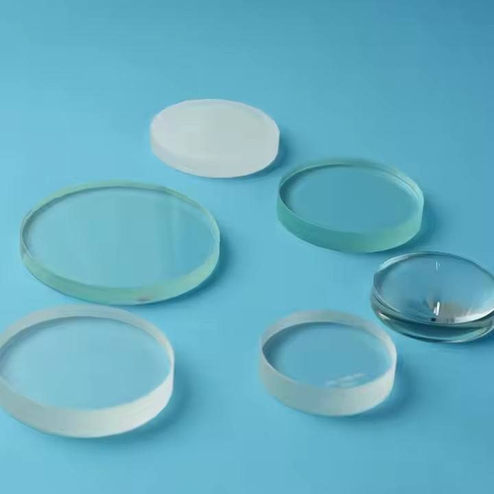 50 mm Fused Silica Round Optical Window, AR Coated — image 1