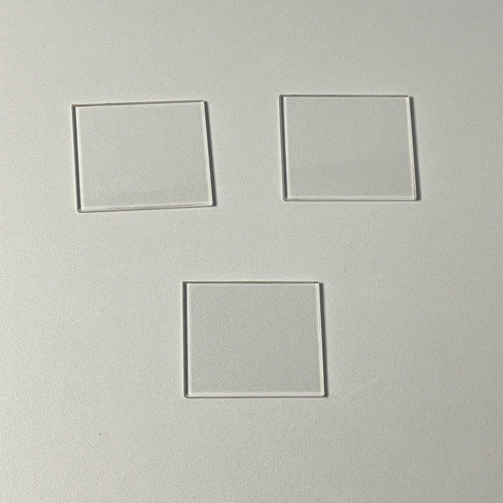5x1 mm Fused Silica Round Optical Window, AR Coated — image 1