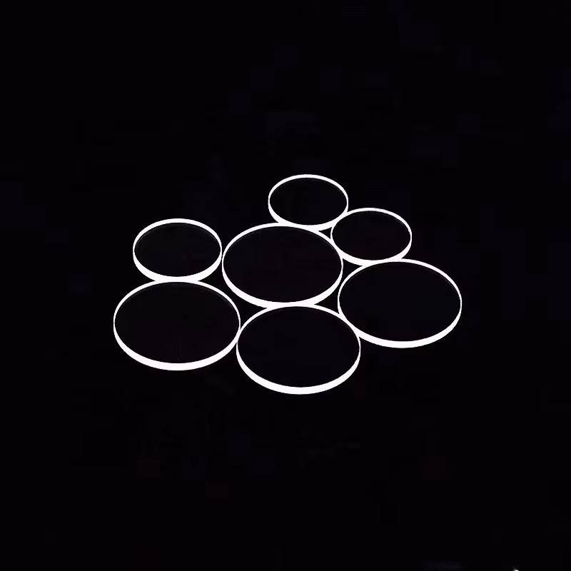 9x1 mm Fused Silica Round Optical Window — image 1