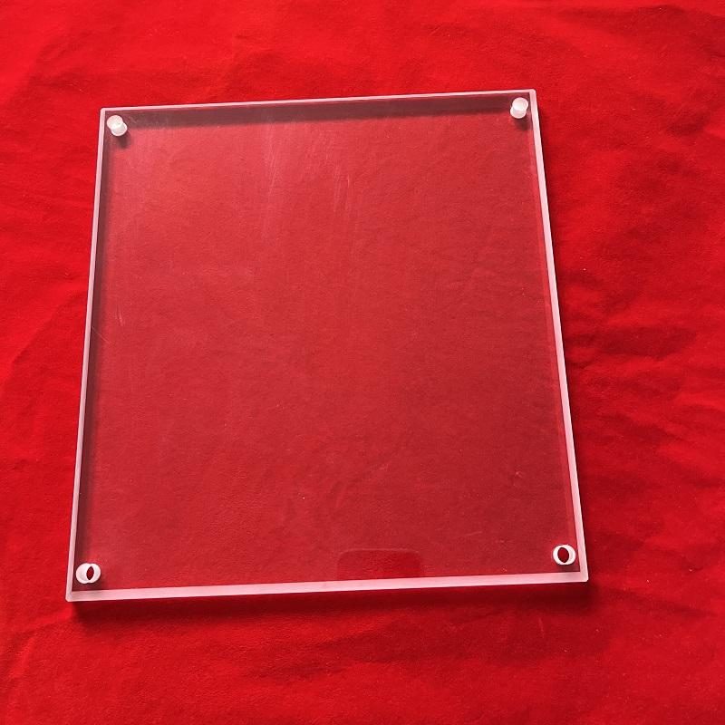 Custom Size Fused Silica Round Optical Window — image 1