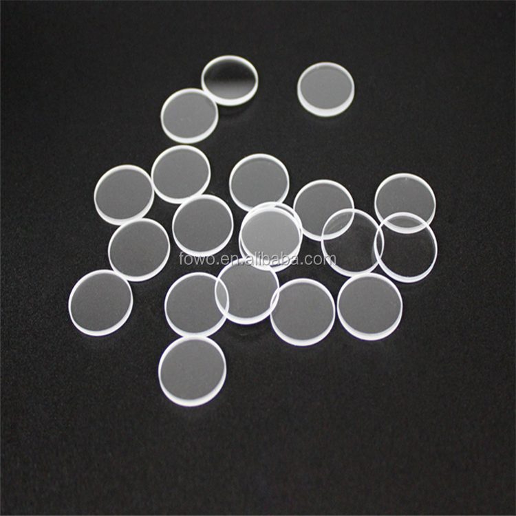 Custom Size Fused Silica Round Optical Window — image 1