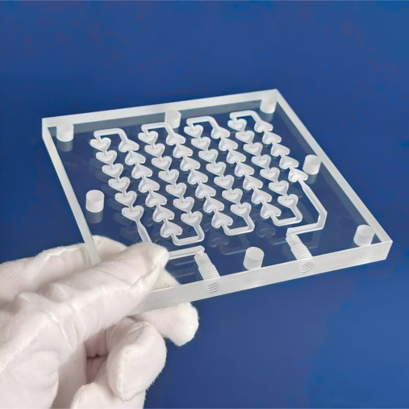 Custom Size Fused Silica Round Optical Window — image 1
