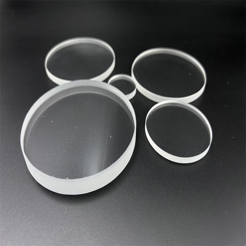 Custom Size Fused Silica Round Optical Window — image 1