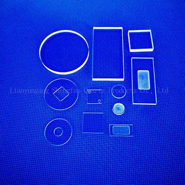 Custom Size Fused Silica Round Optical Window — image 1