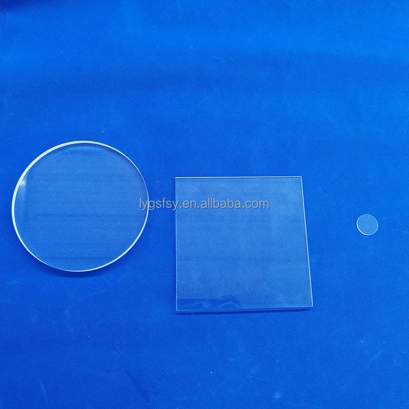 Custom Size Fused Silica Round Optical Window — image 1