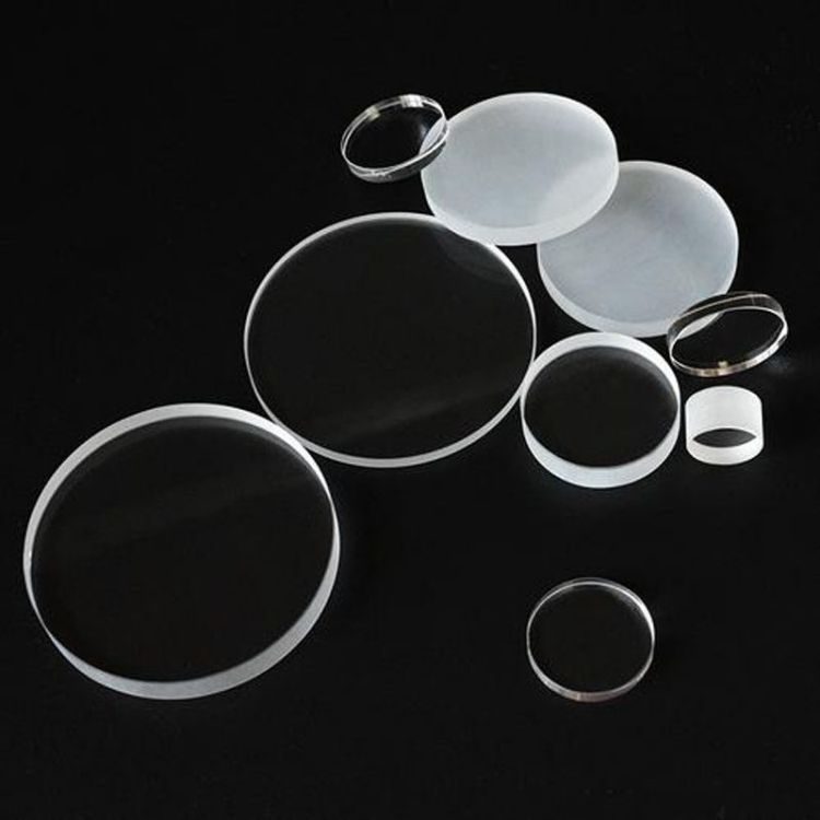 Custom Size Fused Silica Round Optical Window — image 1