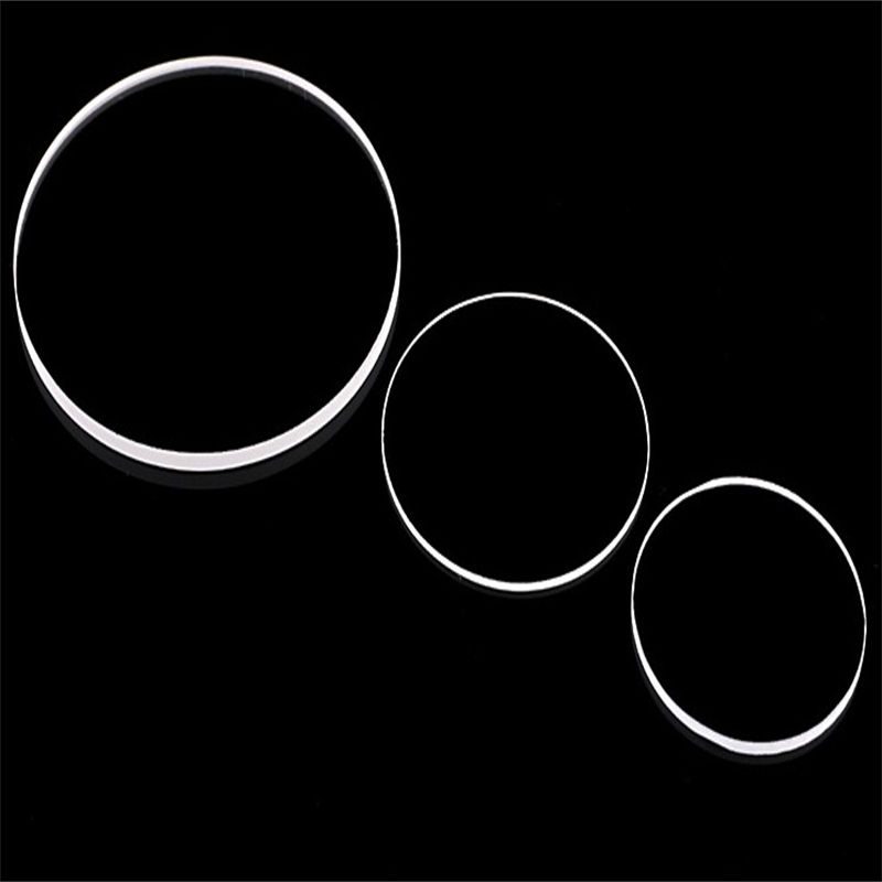 Custom Size Fused Silica Round Optical Window — image 1