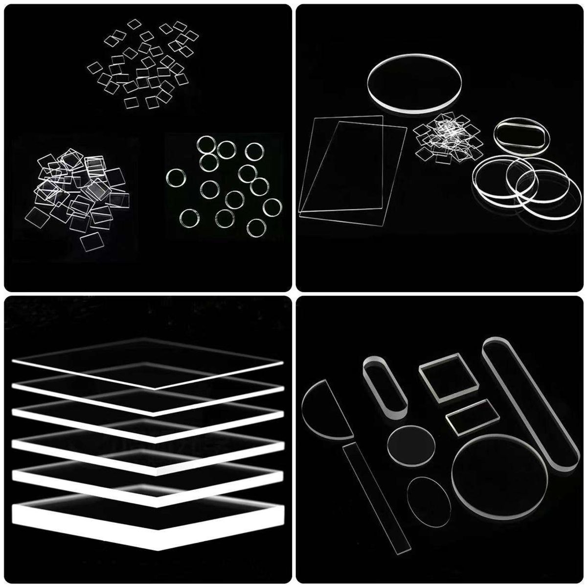 Custom Size Fused Silica Round Optical Window — image 1