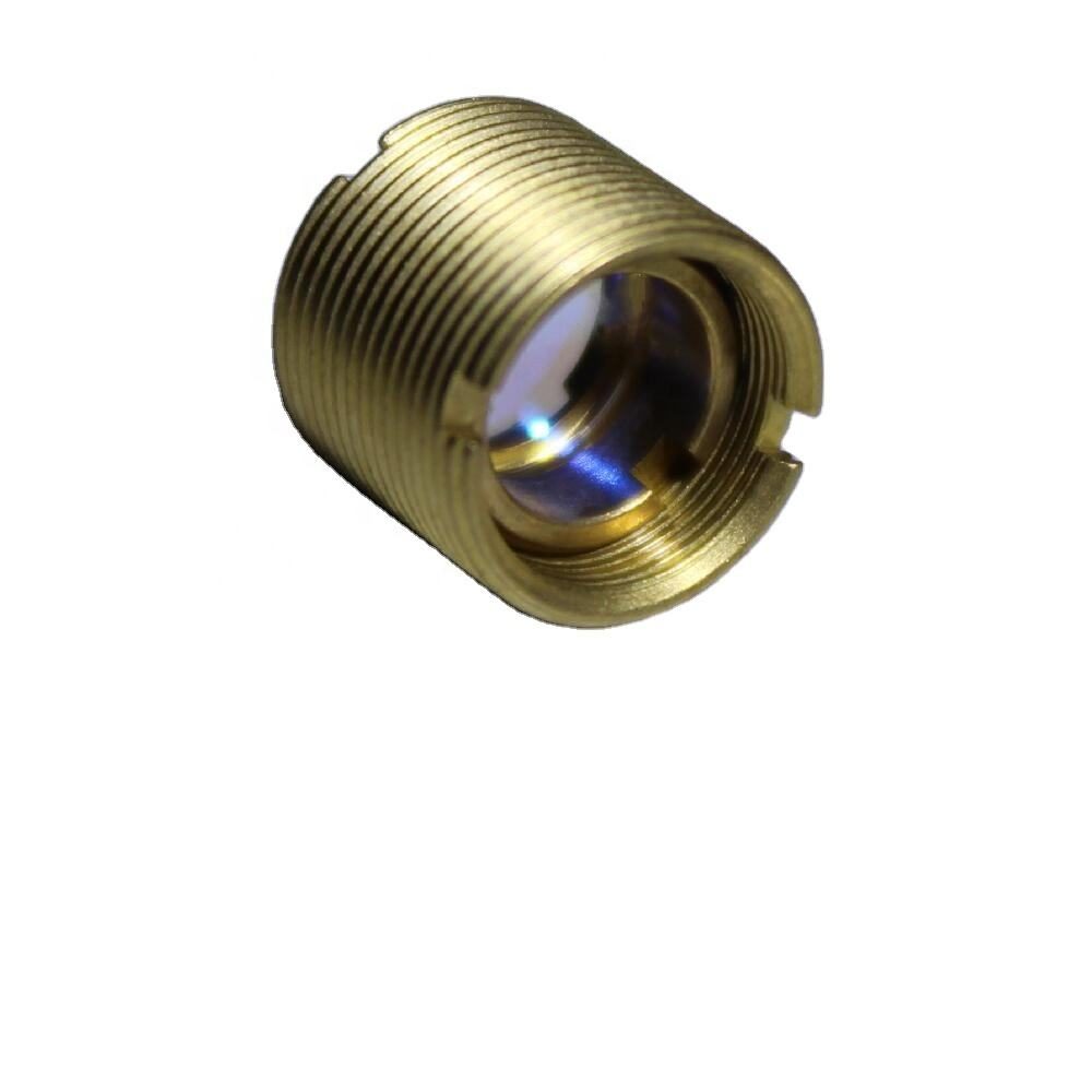 1 mm Fused Silica Spherical Lens, AR Coated — image 1