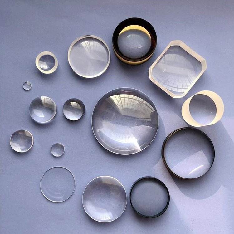 1 mm Fused Silica Spherical Lens, AR Coated — image 1