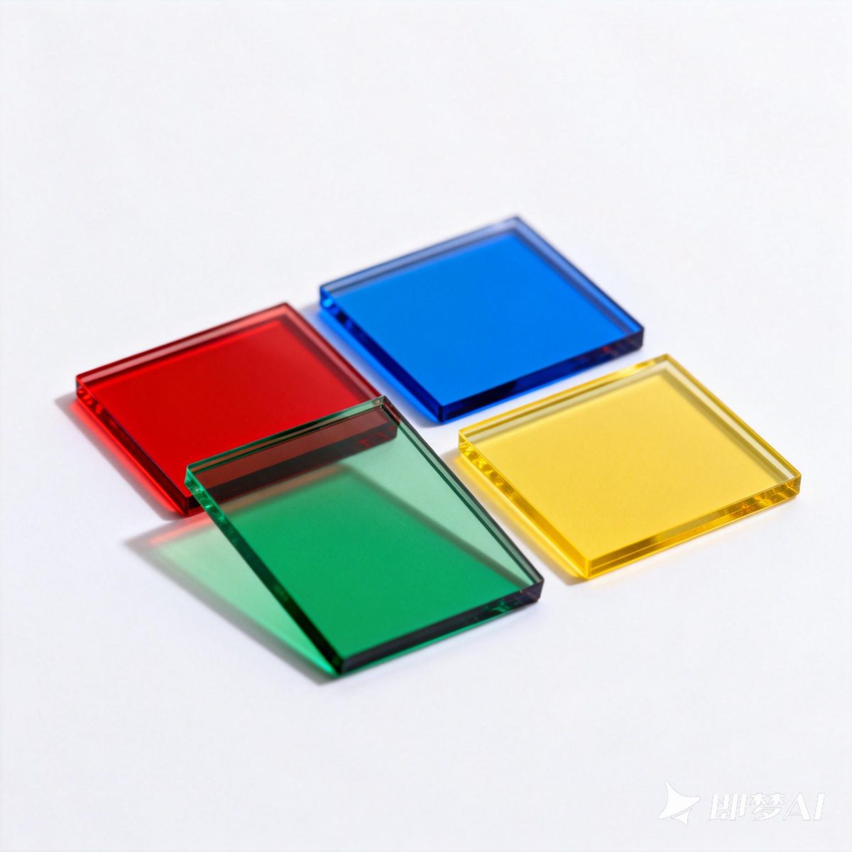 Custom Size Fused Silica Square Optical Filter, AR Coated — image 1