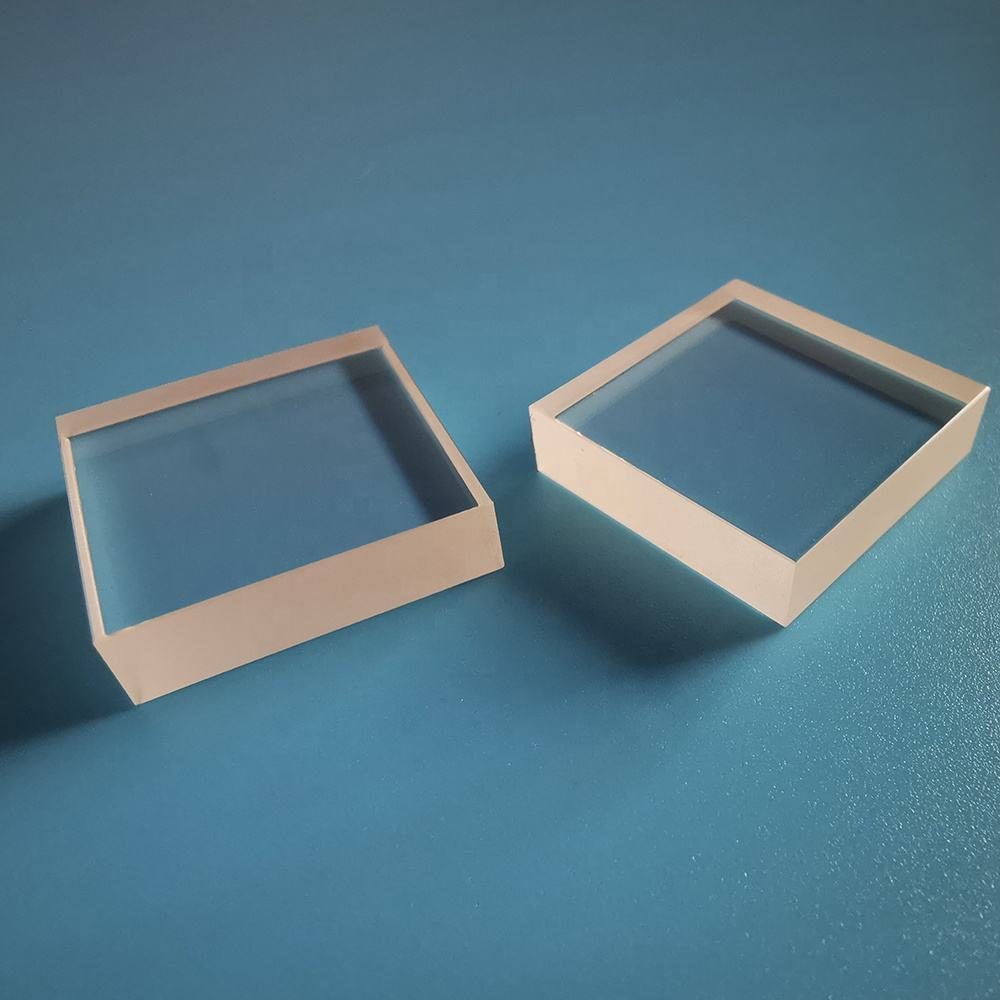 3 mm Fused Silica Square Optical Window, AR Coated — image 1