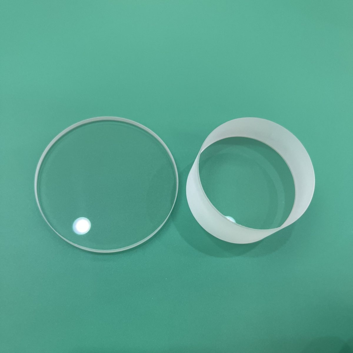 5x0.8 mm Fused Silica Square Optical Window — image 1