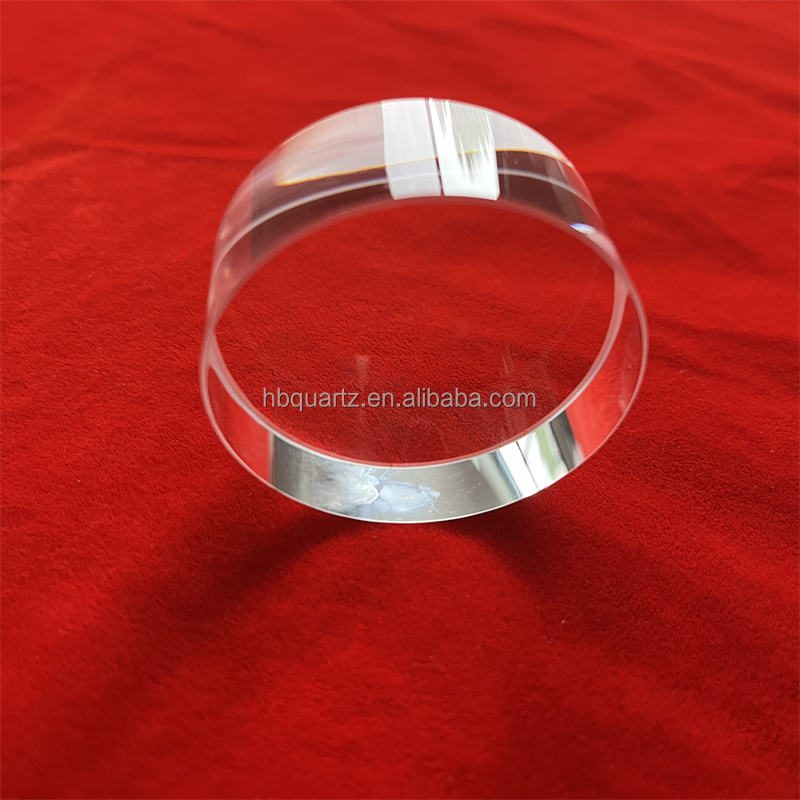 Custom Size Fused Silica Square Optical Window, AR Coated — image 1