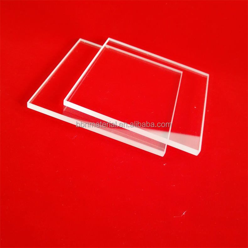 Custom Size Fused Silica Square Optical Window — image 1