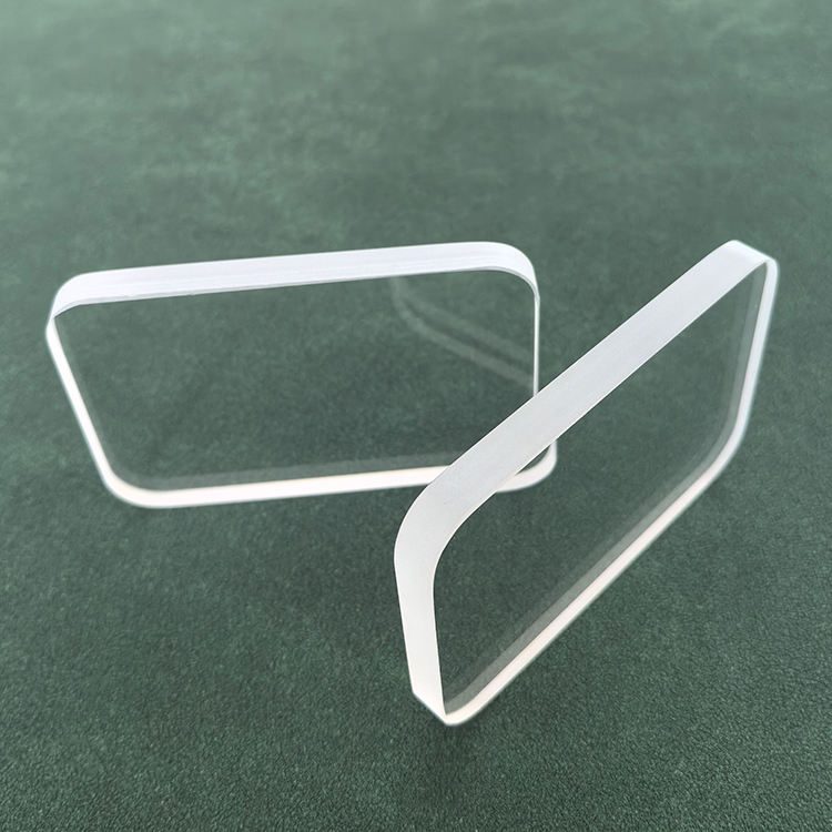 Custom Size Fused Silica Square Optical Window — image 1