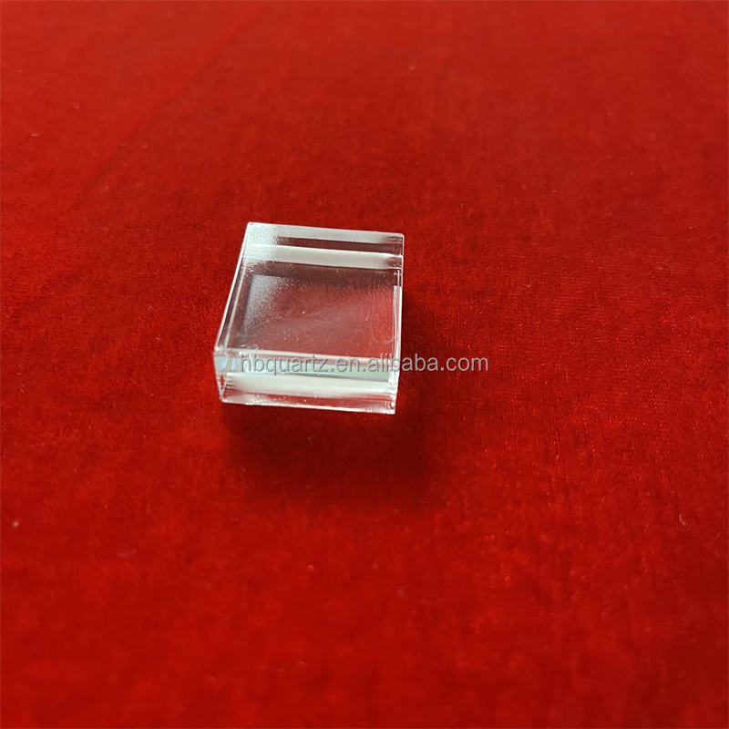 Custom Size Fused Silica Square Optical Window — image 1