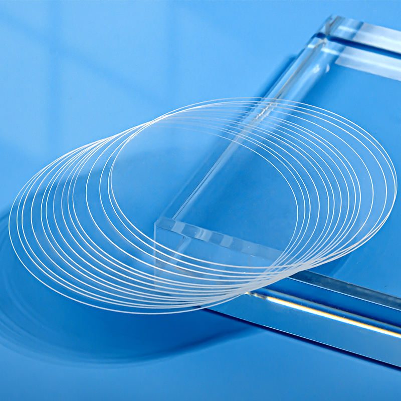 Custom Size Fused Silica Square Optical Window — image 1