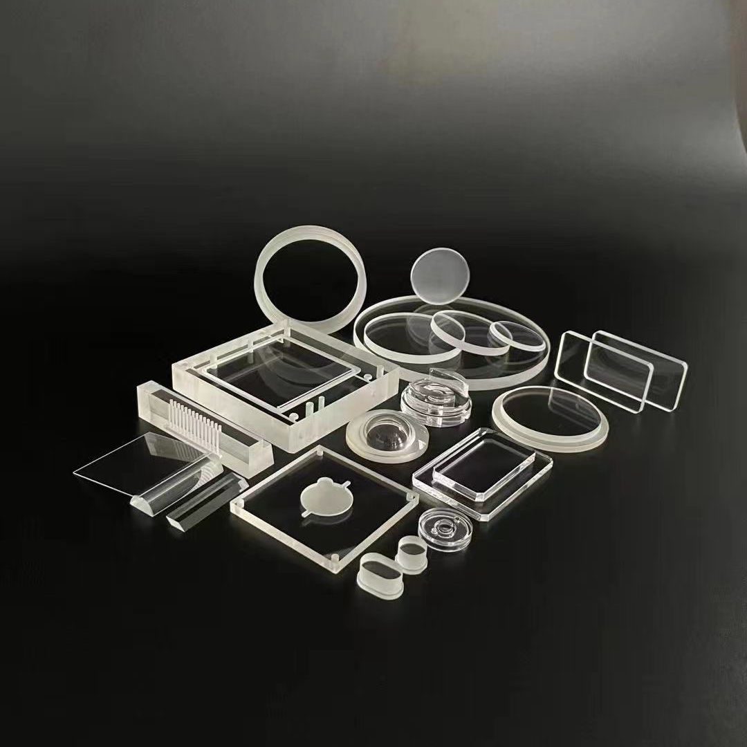Custom Size Fused Silica Square Optical Window — image 1