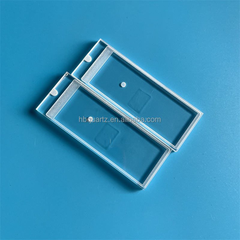 Custom Size Fused Silica Square Optical Window — image 1