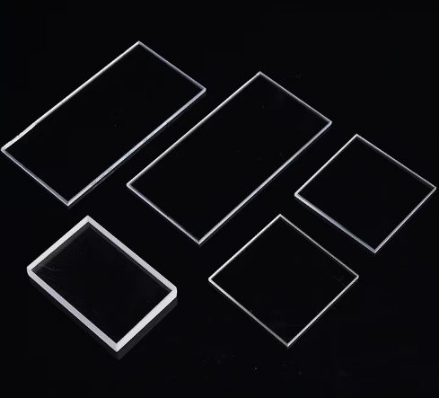 Custom Size Fused Silica Square Optical Window — image 1