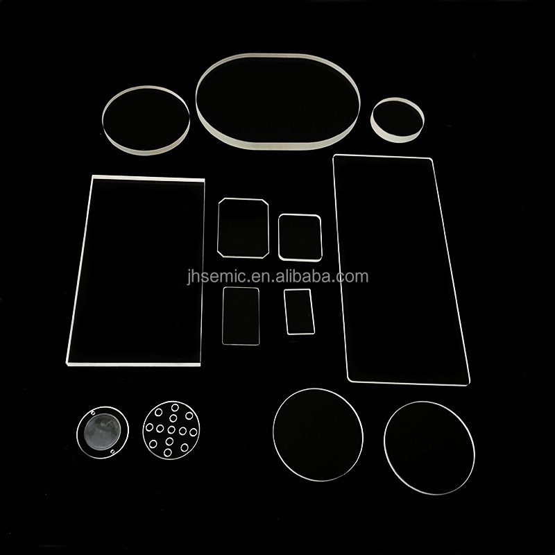 Custom Size Fused Silica Square Optical Window — image 1