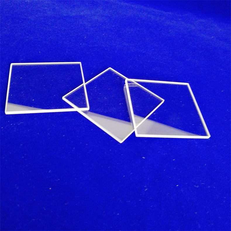 Custom Size Fused Silica Square Optical Window — image 1