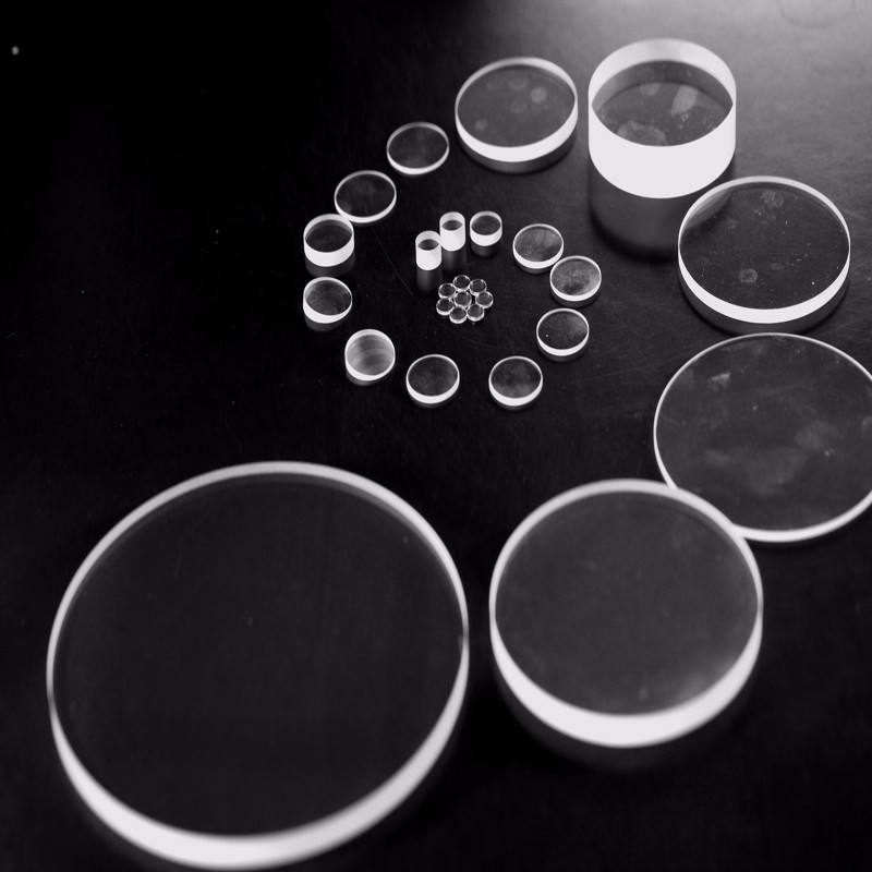 1 mm Fused Silica Step Optical Window, HR Coated — image 1