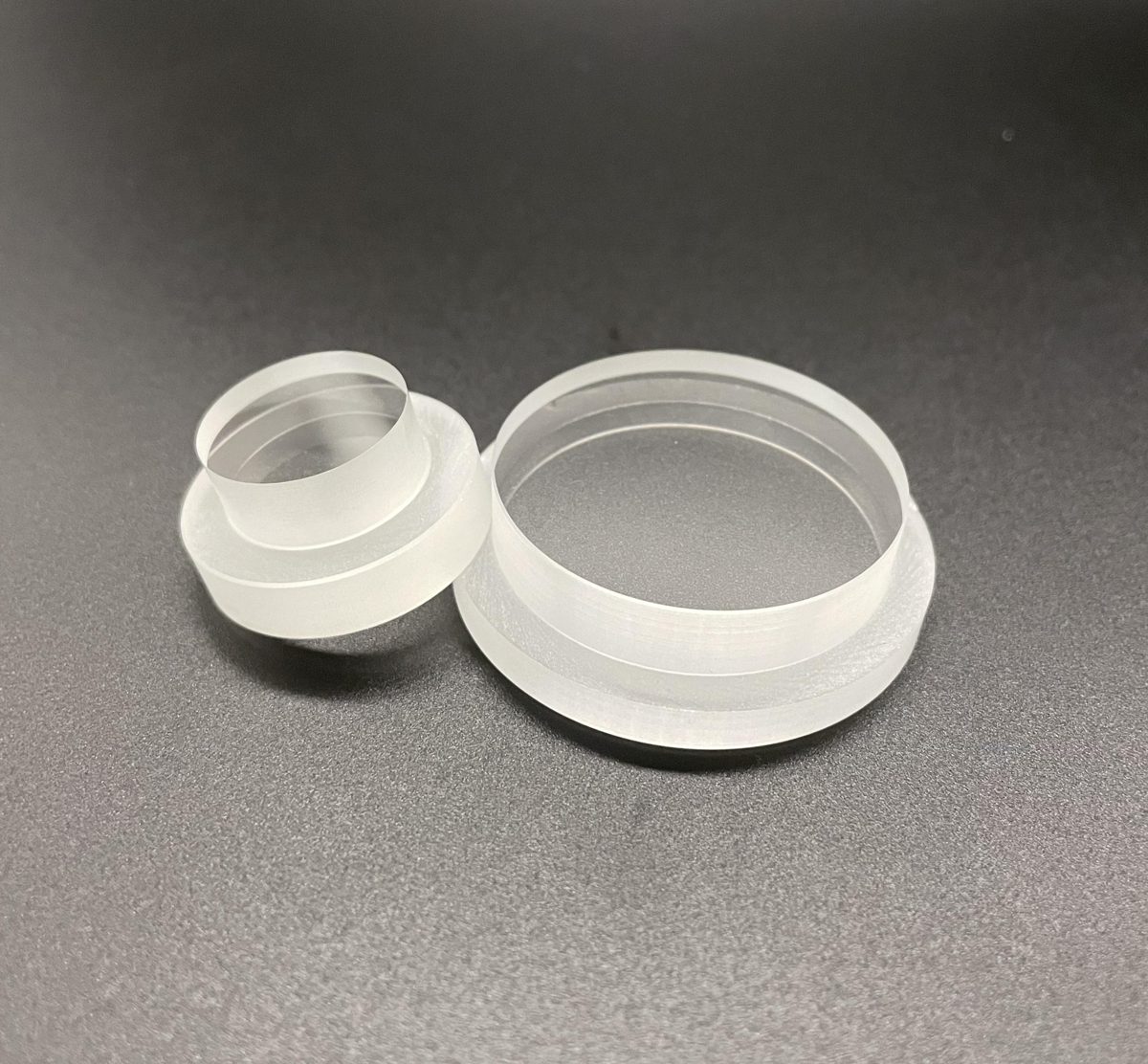 5x0.5 mm Fused Silica Step Optical Window, AR Coated — image 1