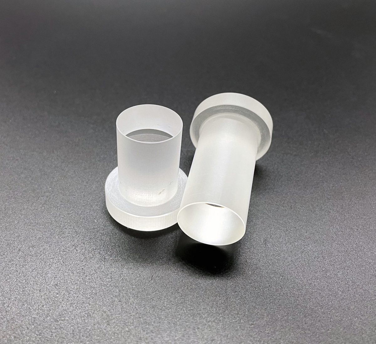 5 mm Fused Silica Step Optical Window, AR Coated — image 1
