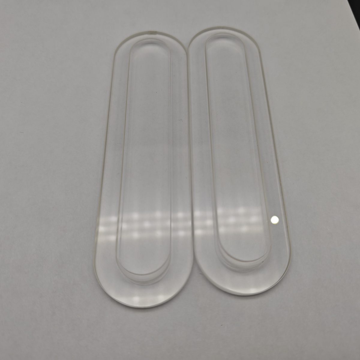 5 mm Fused Silica Step Optical Window — image 1