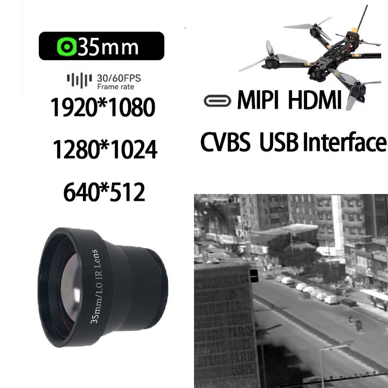 Custom Size Germanium Aspheric Lens, AR Coated — image 1
