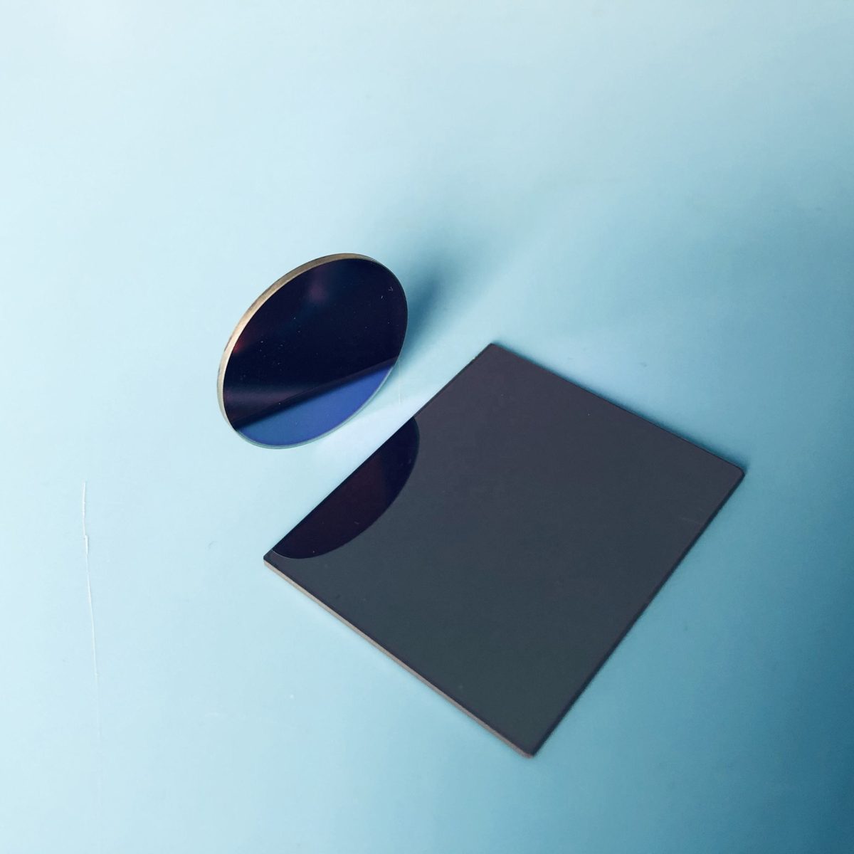10 mm Germanium Optical Window, DLC Coated — image 1