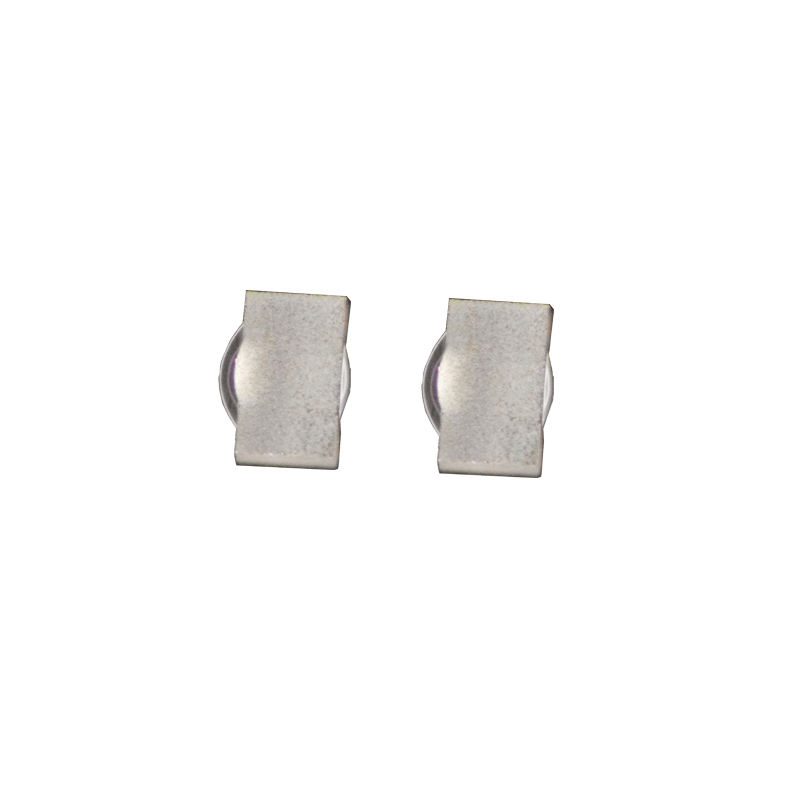 1x0.5 mm Glass Aspheric Lens, AR Coated — image 1