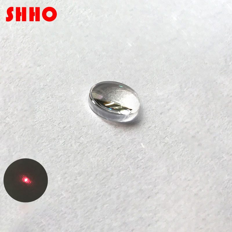 6x10 mm Glass Aspheric Lens, AR Coated — image 1