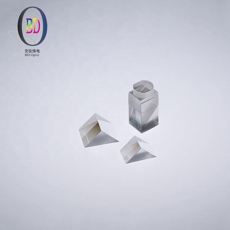 Custom Size Glass Equilateral Optical Prism, AR Coated — image 1