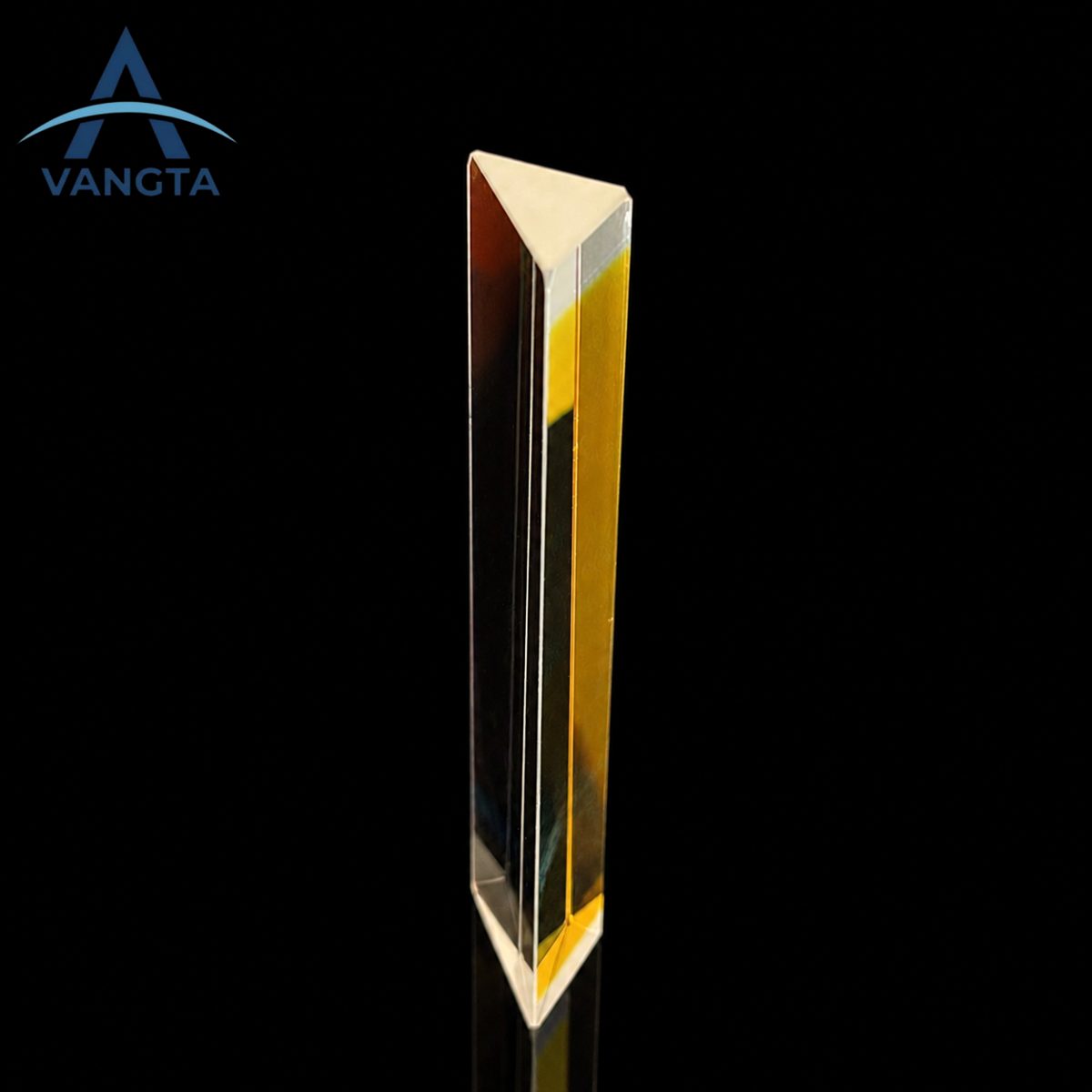 Custom Size Glass Equilateral Optical Prism — image 1