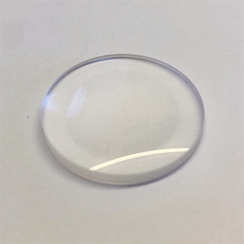 0.6 mm Glass Plano-convex Lens, AR Coated — image 1