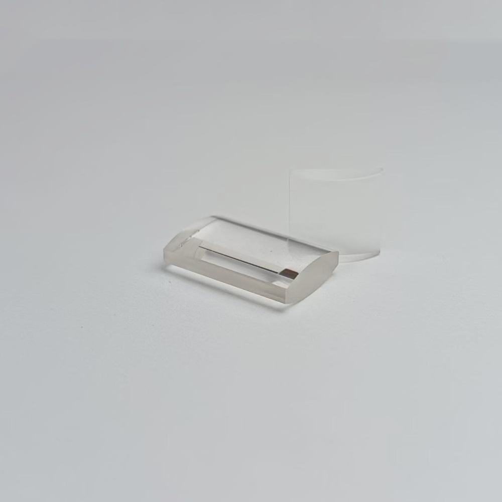 Custom Size Glass Plano-convex Lens, AR Coated — image 1